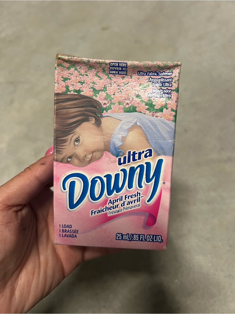 Downy Ultra April Fresh 1 Load Vintage